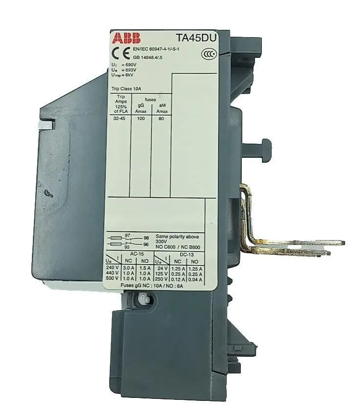 Relé Térmico ABB TA45DU-45 1SAZ341201R1003 32-45A - Cabo Eletro