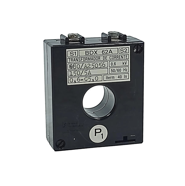 Transformador de Corrente BDX 62A 150/5A 0,6kV 50/60Hz - Cabo Eletro