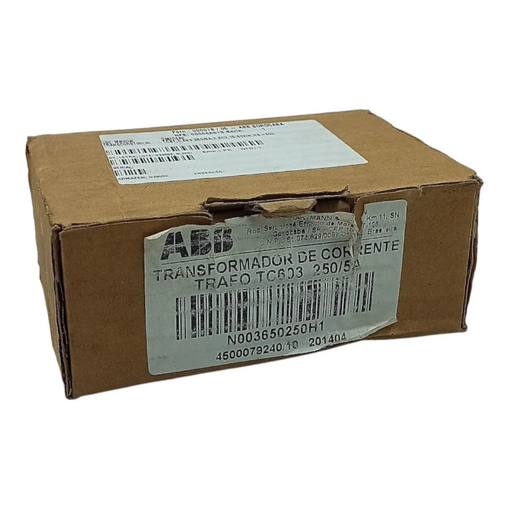 Transformador de Corrente ABB Trafo TC603 250/5A - Cabo Eletro