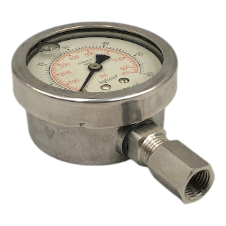 Manômetro Famabras DN 58mm 0 a 60KGF/CM² x 0 a 850Psi 1/2NPT - Cabo Eletro