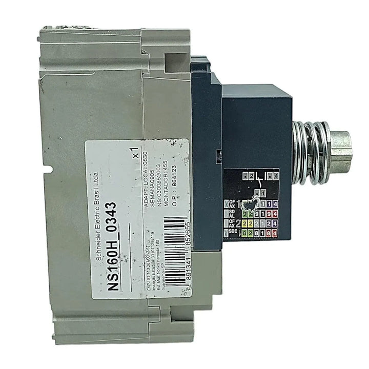 Disjuntor Caixa Moldada Schneider NS160 H 160A 750V 8kV - Cabo Eletro