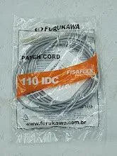 Patch Cord Furukawa 35100296 RJ-45/110IDC 1P 3.0M 10 PÇS - Cabo Eletro