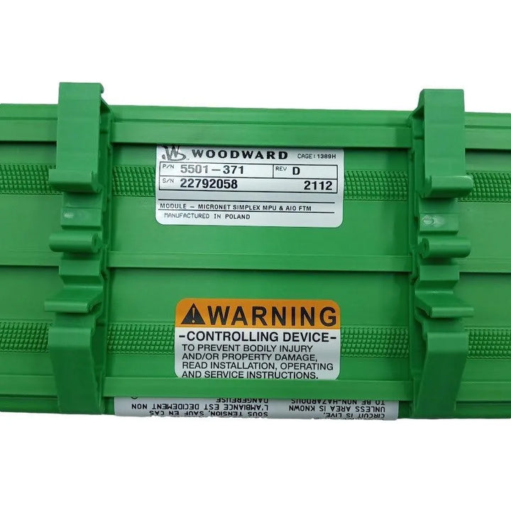 Módulo Woodward Micronet Simplex MPU AIO FTM 5501-371 REV D - Cabo Eletro