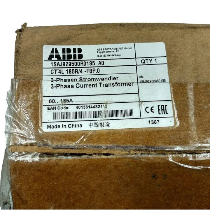 Transformador de Corrente ABB CT4L185R/4-FBP.0 60-185A - Cabo Eletro