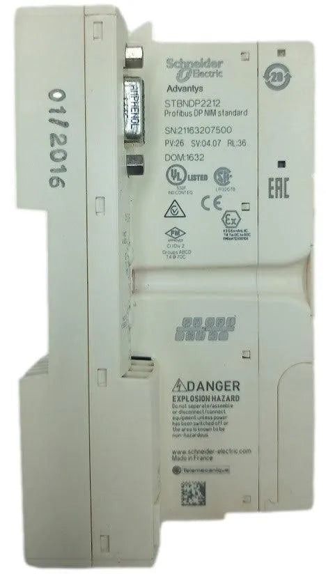 Módulo de Interface Schneider STBNDP2212 24vdc 0.43A - Cabo Eletro