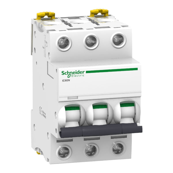 Disjuntor Tripolar Schneider IC60N Curva C 16A 400v 6kA - Cabo Eletro