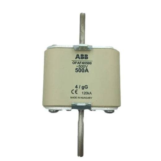 Fusível ABB 1SCA022627R7410 OFAF4H500 500V 500A 4/gG 120KA - Cabo Eletro