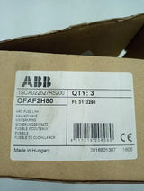 Fusível ABB OFAF2H80 1SCA02627R5200 80A 500V 2/gG 120kA - Cabo Eletro