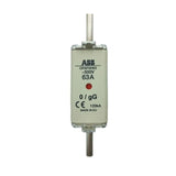 Fusível gG ABB OFAF0H63 1SCA022627R2790 63A 500v 120kA Kit 3 - Cabo Eletro