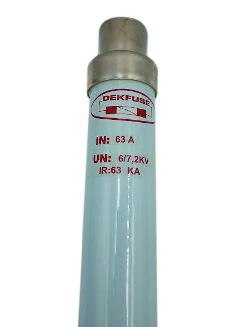 Fusível Hh Dekfuse 63a 6/7,2kv 63ka - Cabo Eletro