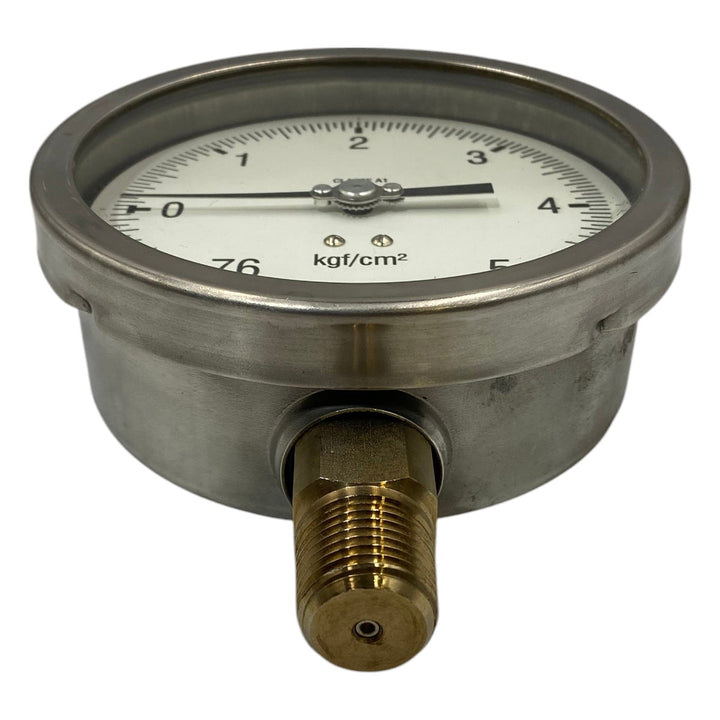 Manômetro Famabras 110MM -76 a 5kgf/cm² 1/2NPT - Cabo Eletro