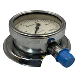 Manômetro OKAM DN92mm 0 a 100KGF/CM2 3/4NPT - Cabo Eletro