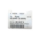Identificador Phoenix Contact UC-WMC 7,5 (30X8) KIT 5 - Cabo Eletro