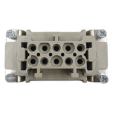 Inserto Fêmea Harting HAN 10E-F 10p 16A 500V - Cabo Eletro