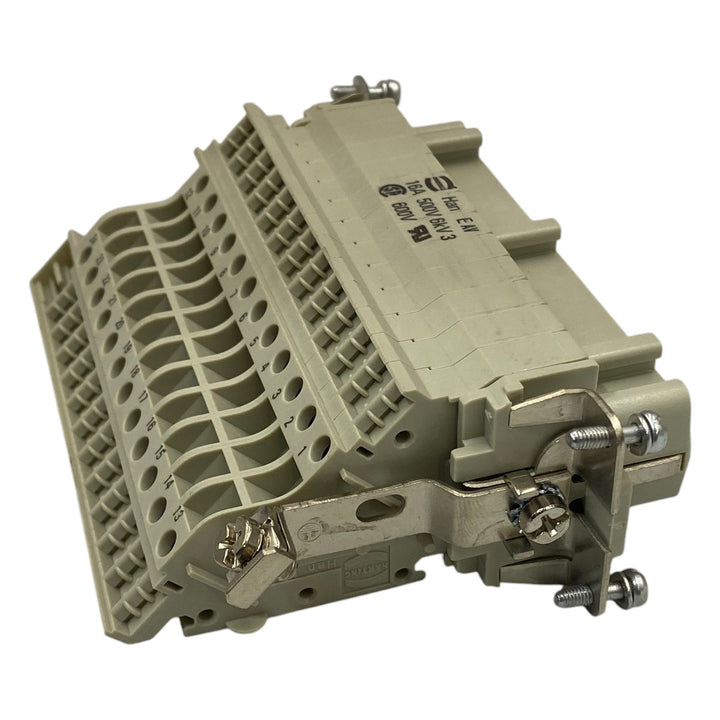 Conector de Bloco Terminal Harting Han E AV 24 Pos - Cabo Eletro