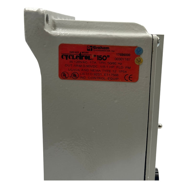 Controlador De Motor Graham Cycletrol 150 1HP 120Vac 17A - Cabo Eletro