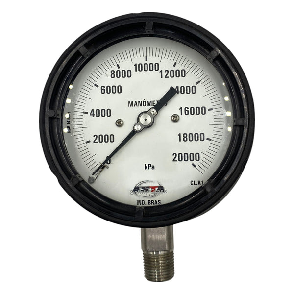 Manômetro Asta 105MM 0 a 20000kPa 1/2NPT - Cabo Eletro