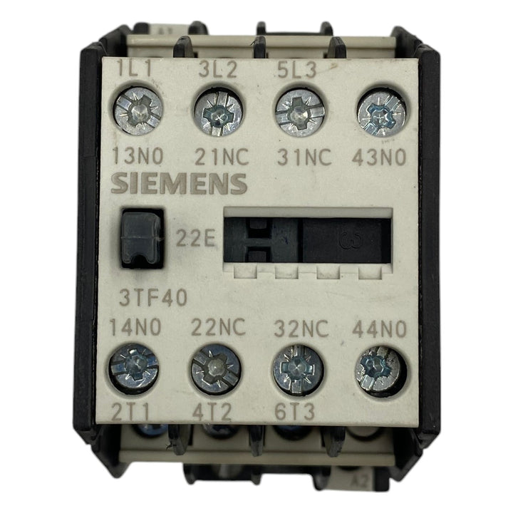 Contator Siemens 3TF40 22-0X 220V 50/60Hz 2NA+2NF - Cabo Eletro