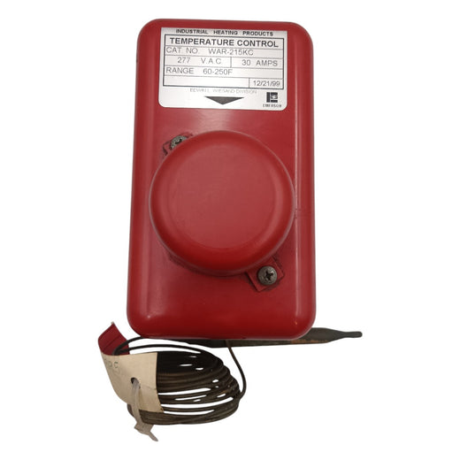 Termostato Emerson WAR-215KC 60-250F 277vAC 30A - Cabo Eletro