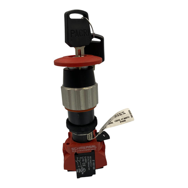 Botão Cogumelo com Chave Schmersal 2NF - Cabo Eletro