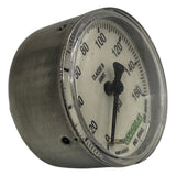Manômetro Famabras DN 42mm 0 a 160Psi 1/8NPT - Cabo Eletro