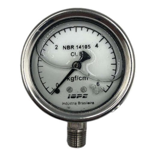 Manômetro IOPE DN 60mm 0 a 6kgf/cm² 1/4NPT - Cabo Eletro