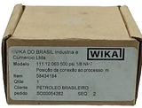 Manômetro Wika 111.12.063 60mm 1/8 NPT 0 a 500 Psi - Cabo Eletro