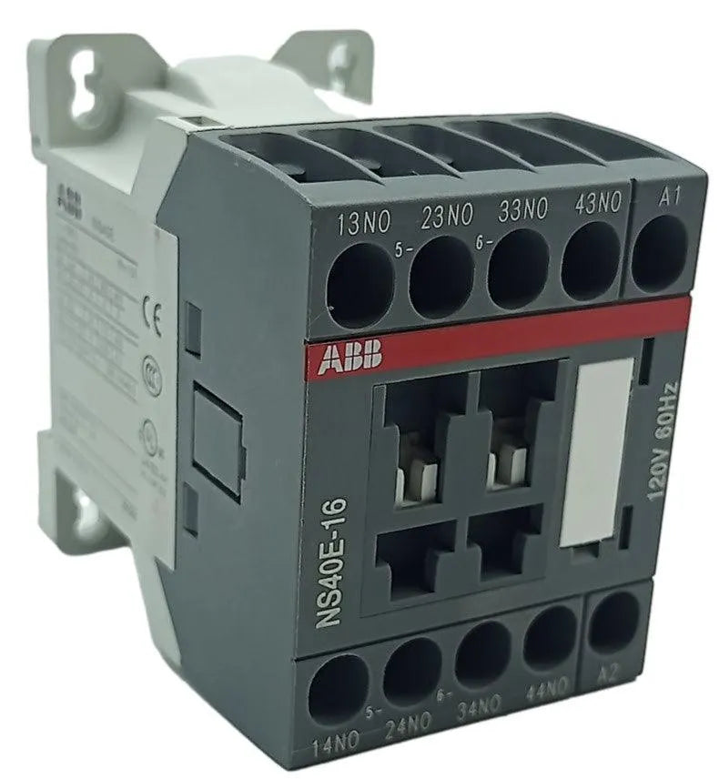Mini Contator ABB NS40E-16 120v 60Hz 690v 10A 6kV - Cabo Eletro