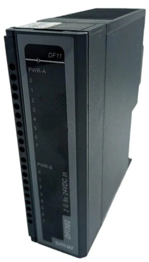 Módulo E/S Smar DFI302 DF11 2 G 8x 24VDC In ( Usado ) - Cabo Eletro