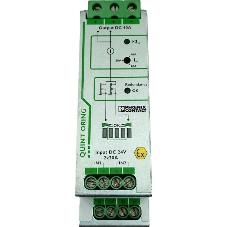 Módulo Phoenix Contact QUINT-ORING/24DC/2X20/1X40 2320186 - Cabo Eletro
