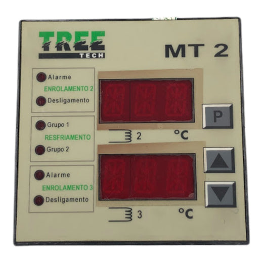 Monitor de Temperatura TreeTech MT2 MT-20451 85-265v 50/60Hz - Cabo Eletro