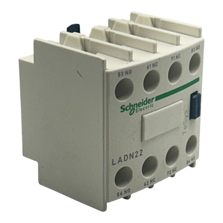 Bloco de Contato Auxiliar Schneider LADN22 2NF + 2NA - Cabo Eletro