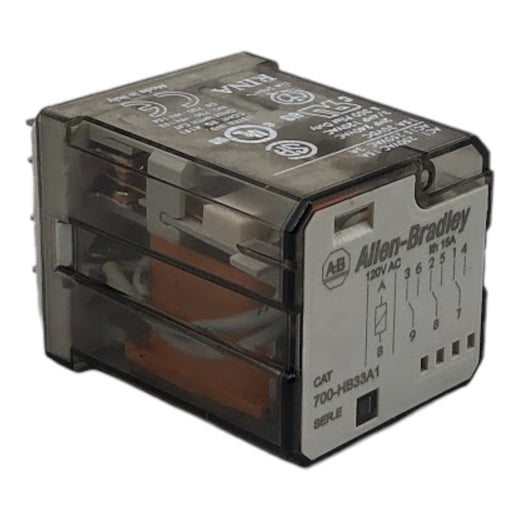 Relé ALLEN-BRADLEY 700-HB33A1 120v 15A - Cabo Eletro