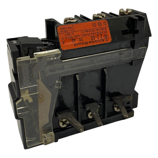 Relé De Sobrecarga MOELLER Z2-40 500VAC 100A 500V - Cabo Eletro