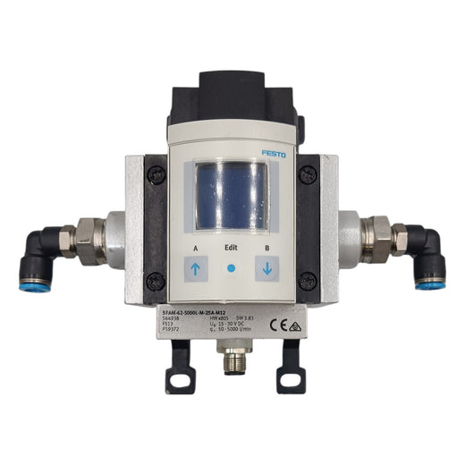 Sensor De Fluxo Festo SFAM-62-5000L-M-25A-M12 - Cabo Eletro