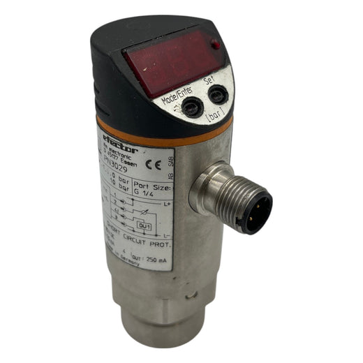 Sensor De Pressão IFM PN3029 20-30VDC 4-20MA - Cabo Eletro