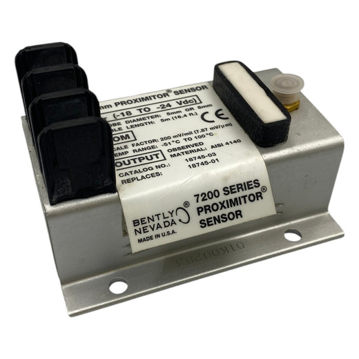 Sensor de Proximidade Bently Nevada 18745-03 5 & 8mm - Cabo Eletro