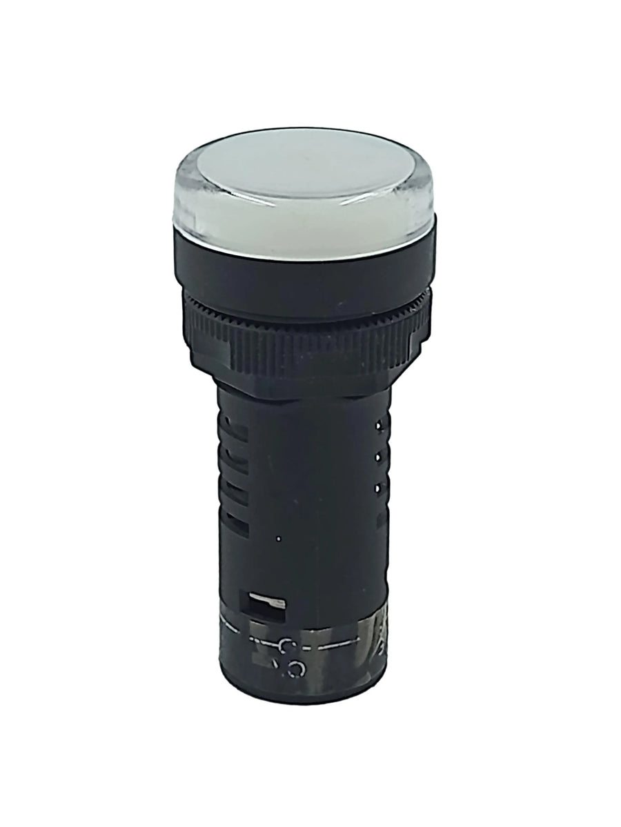 Sinaleiro Branco METALTEX L20-B1-RG 110VAC/DC - Cabo Eletro