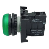 Sinaleiro Verde Moeller M22-LED230-G 85-264V 5-15mA - Cabo Eletro
