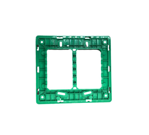 Suporte 4x4 Horizontal ABB N1673.9 MN Menta kit 4 peças - Cabo Eletro