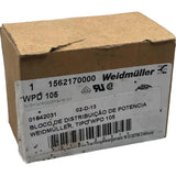 Terminal Distribuidor Weidmuller WPD 105 214A 1000 - Cabo Eletro
