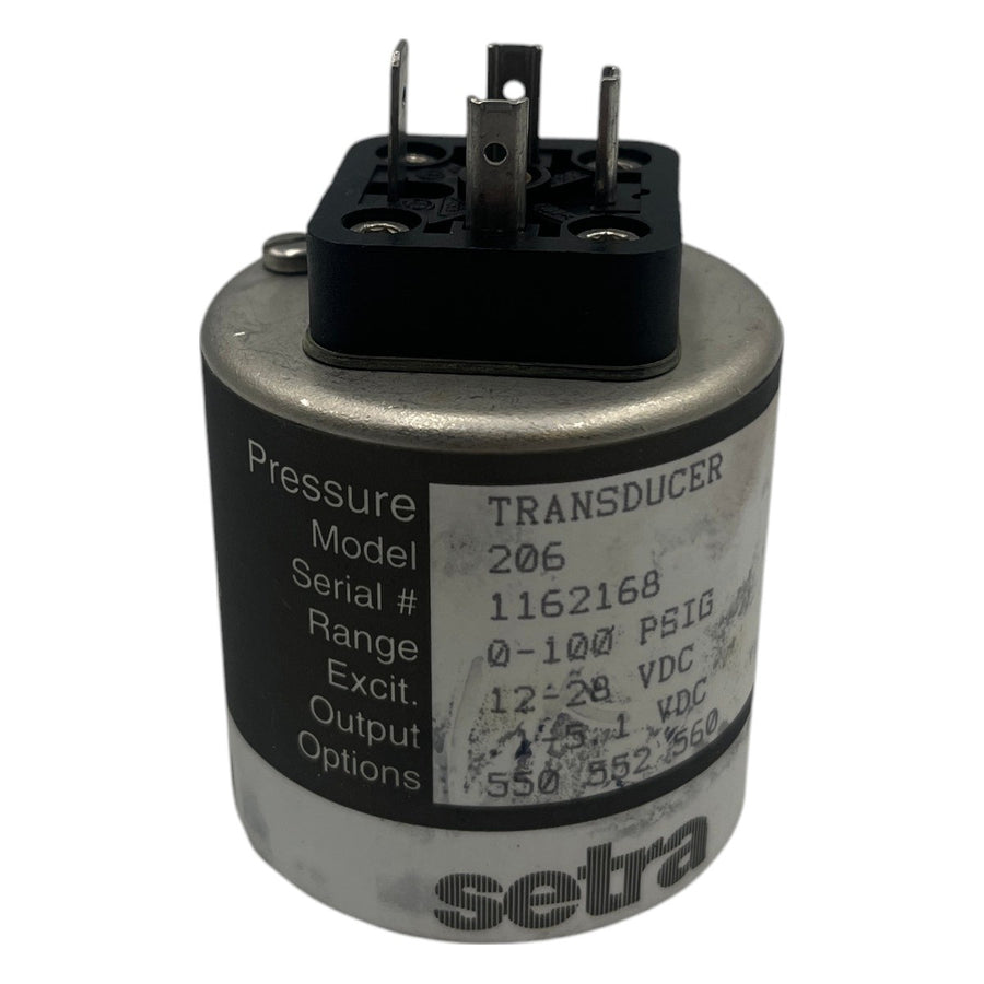 Transdutor de Pressão Industrial SETRA 206 0 a 100Psig - Cabo Eletro