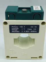 Transformador de Corrente Chint BH-0.66 (30I) 150/5A - Cabo Eletro