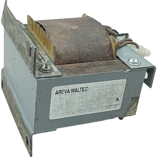 Transformador Monofásico Areva Waltec TCS 150vA 60Hz - Cabo Eletro