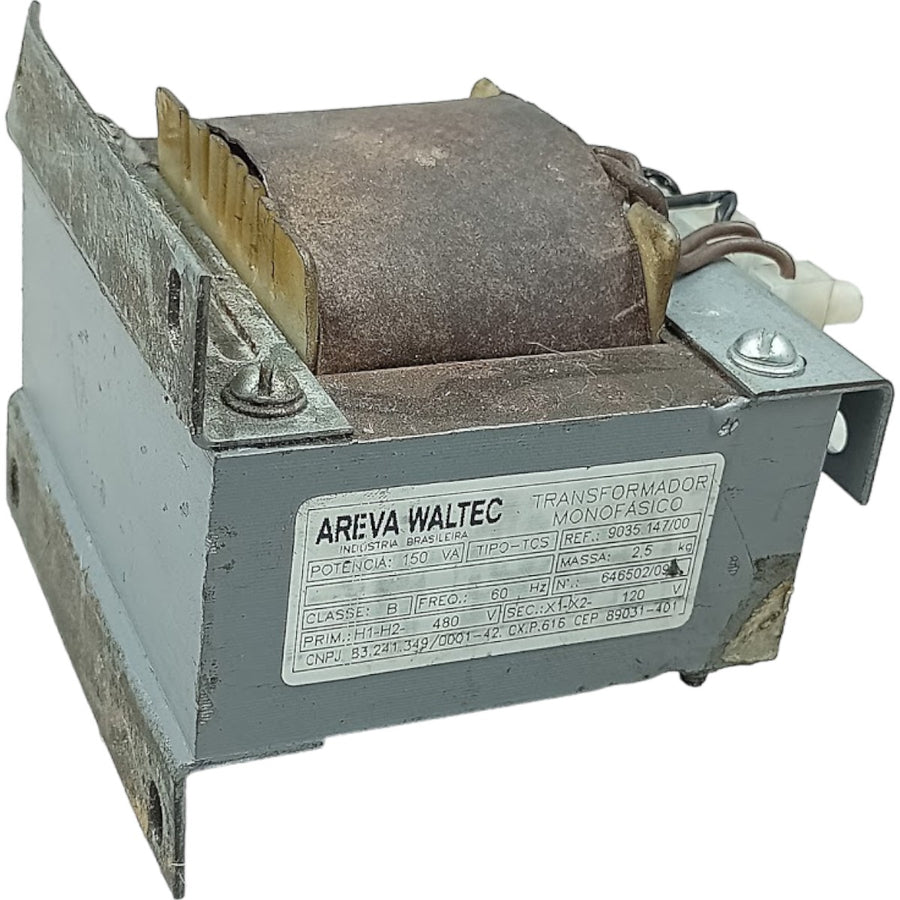 Transformador Monofásico Areva Waltec TCS 150vA 60Hz - Cabo Eletro