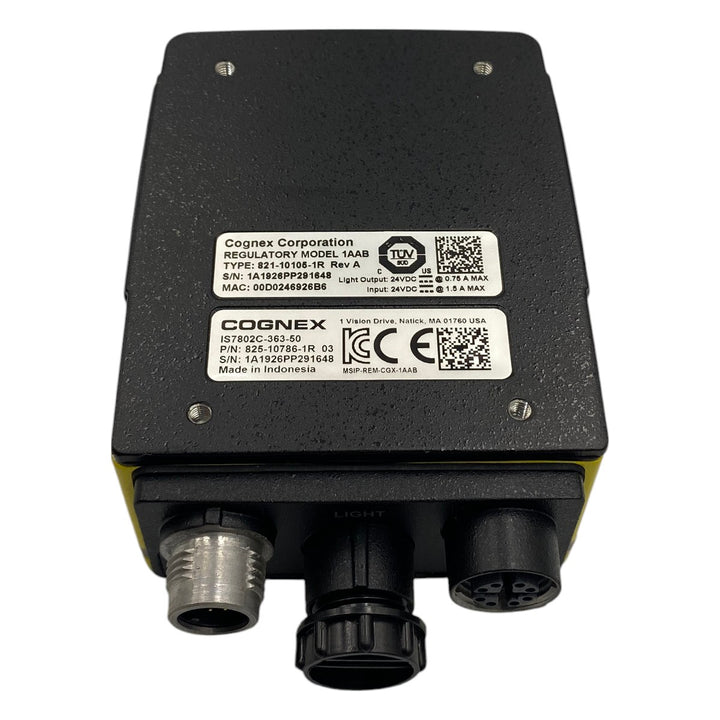 Sistema de visão Cognex 1AAB 821-10105-1R 24Vdc 1.5A - Cabo Eletro