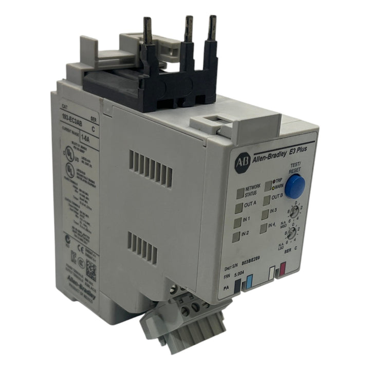 Relé De Sobrecarga Allen-Bradley 193-EC3AB C 1-5A 240VAC 24V - Cabo Eletro