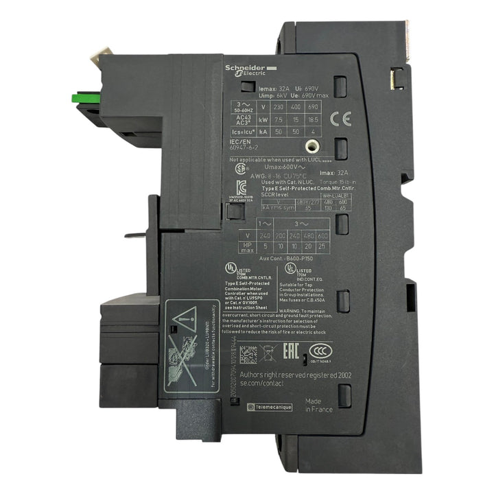 Base De Potência Schneider Tesys LUB32 32A 3P 440V - Cabo Eletro