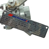 Válvula de Esfera Micromazza CL300 CF8M 3/8'' - Cabo Eletro