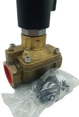 Válvula Solenoide GSR GO1107332 0-10 Bar 125VDC 45mm(1,77") - Cabo Eletro